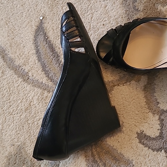 Black Size 8.5 Calvin Klein wedges - Picture 3 of 7